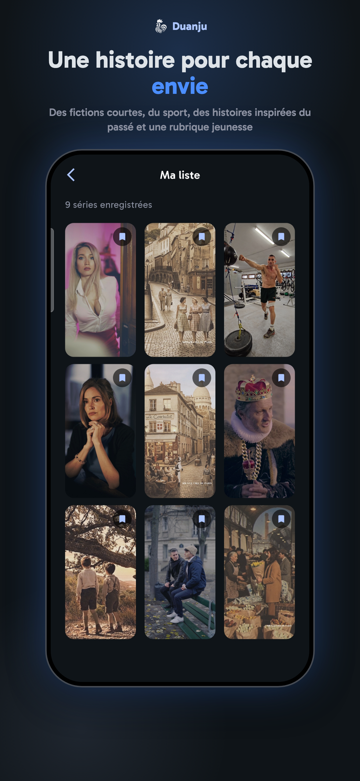 App mobile Duanju — capture d'écran 2