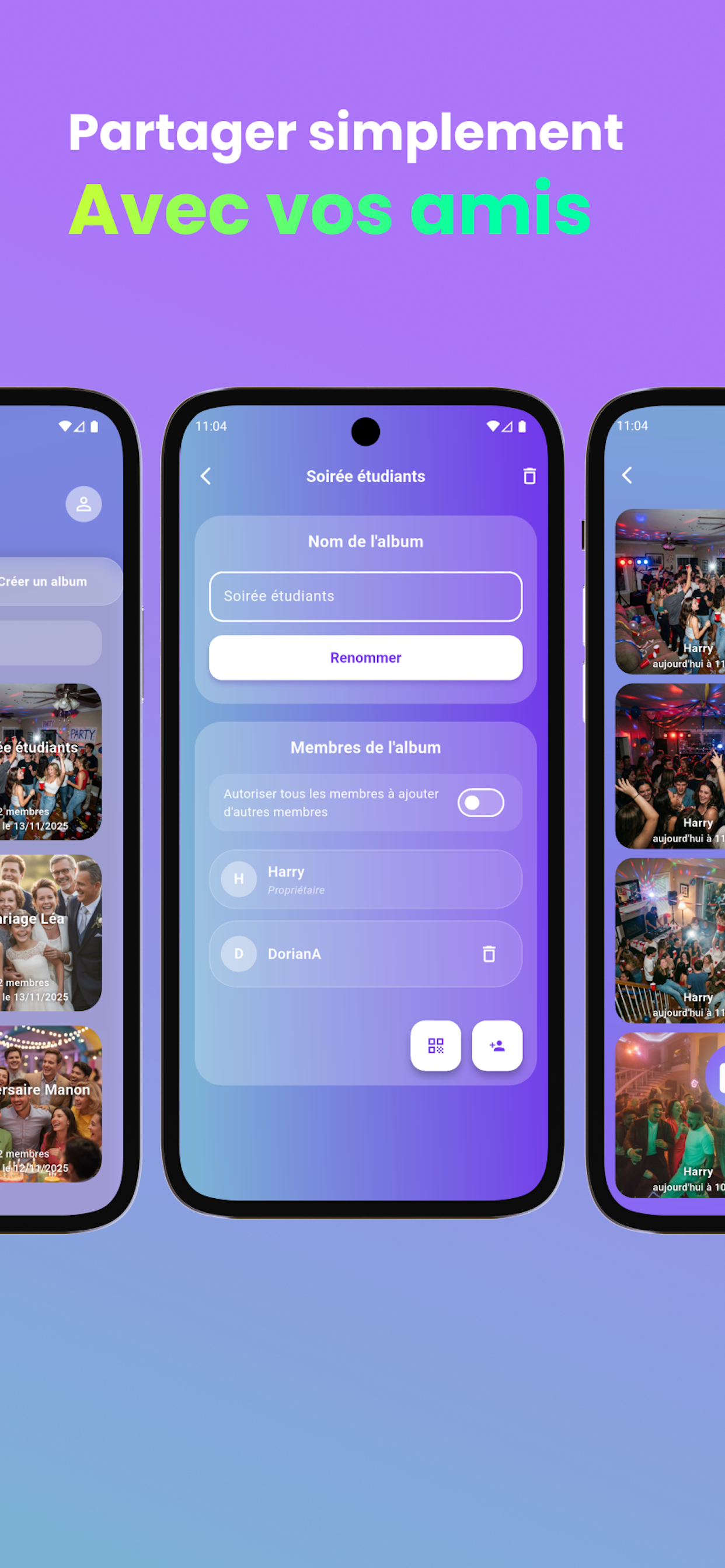 Application mobile Souvi iOS Android - capture d'écran 3