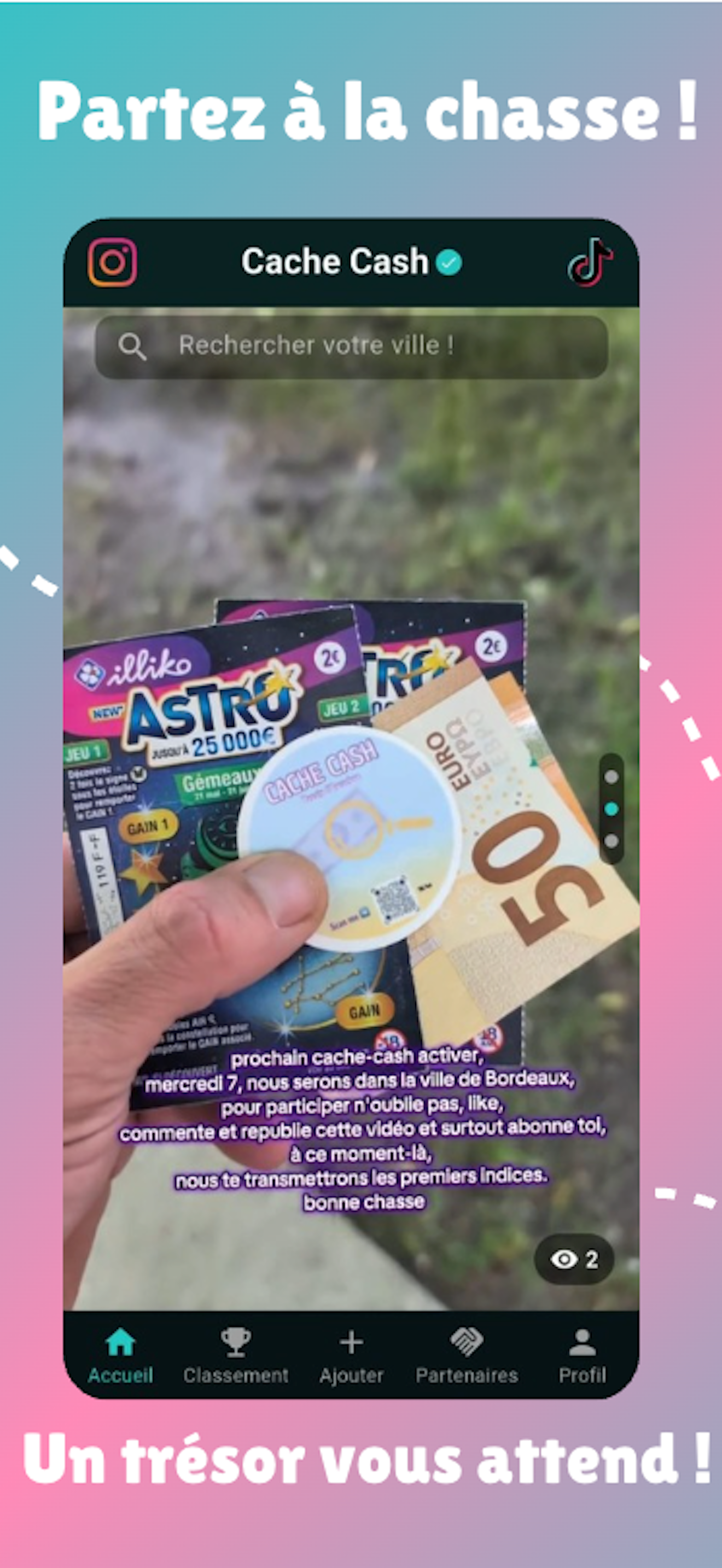 Cache Cash Screenshot 1